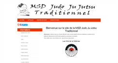 Desktop Screenshot of msd-judo.com